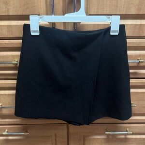 Zara Black Mini Skort